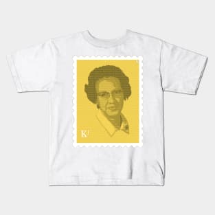 Katherine Johnson Stamp Kids T-Shirt